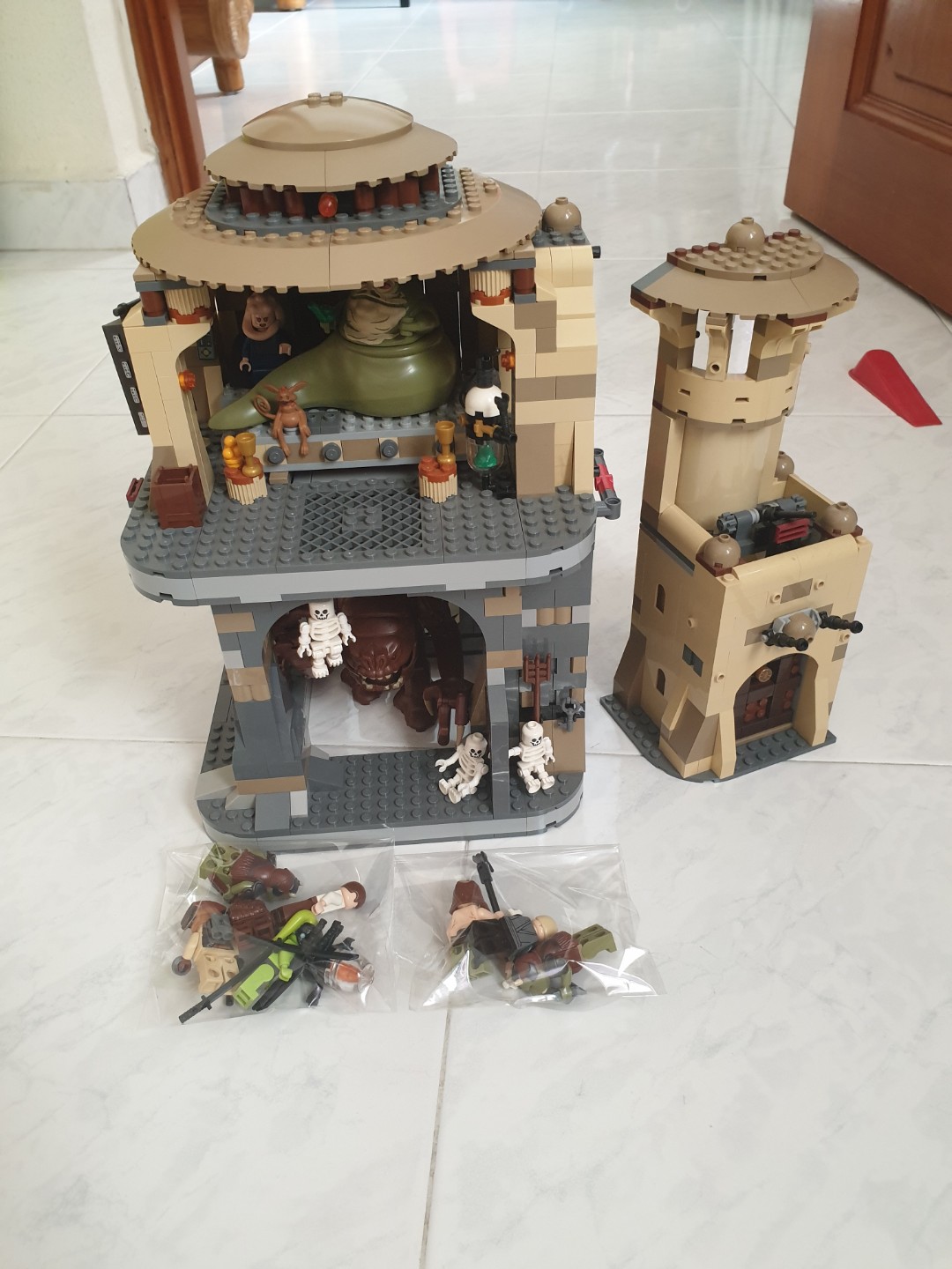 Lego jabba's palace deals rancor pit