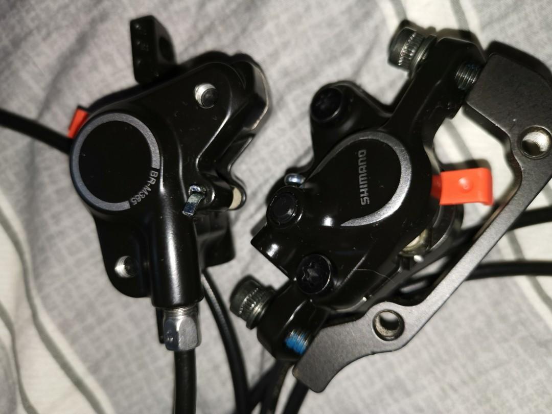 M365 Shimano hydraulic brake sets., Sports Equipment, Bicycles & Parts