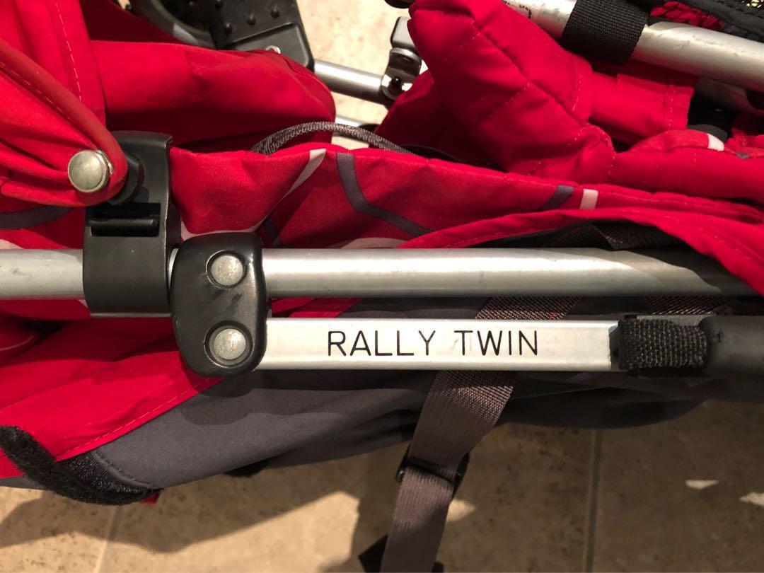 Maclaren Rally Twin Stroller Babies Kids Prams Strollers on Carousell