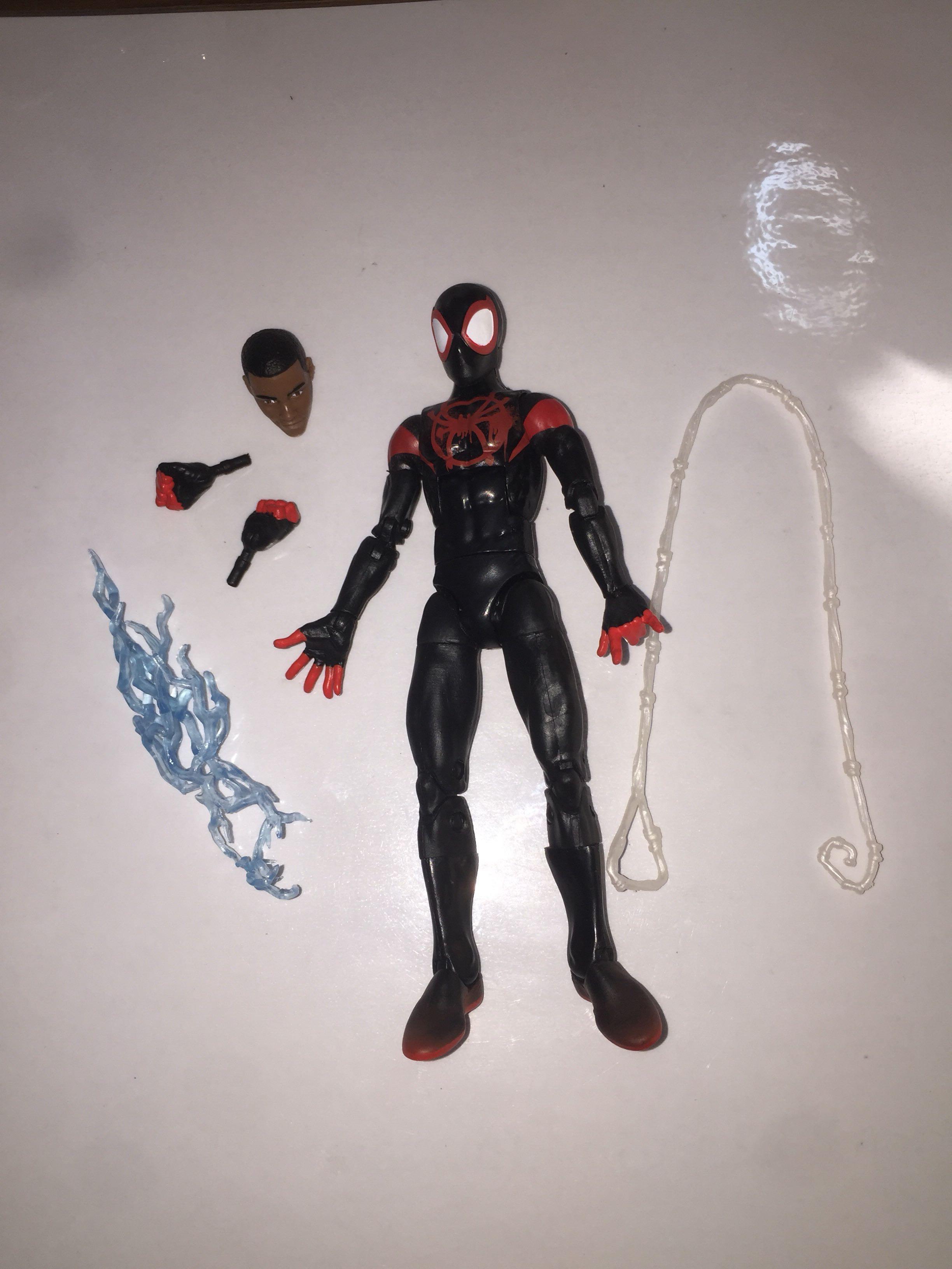 into the spider verse marvel legends