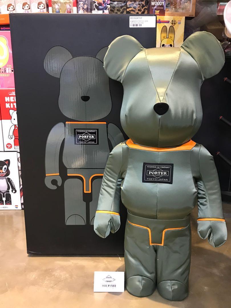 MEDICOM TOY BE@RBRICK PORTER 1000%, 興趣及遊戲, 玩具& 遊戲類 