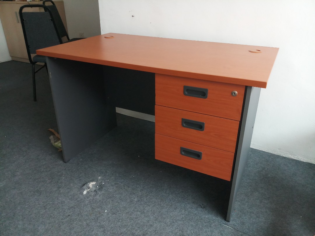 Meja Office Table Rumah Perabot Perabot Di Carousell
