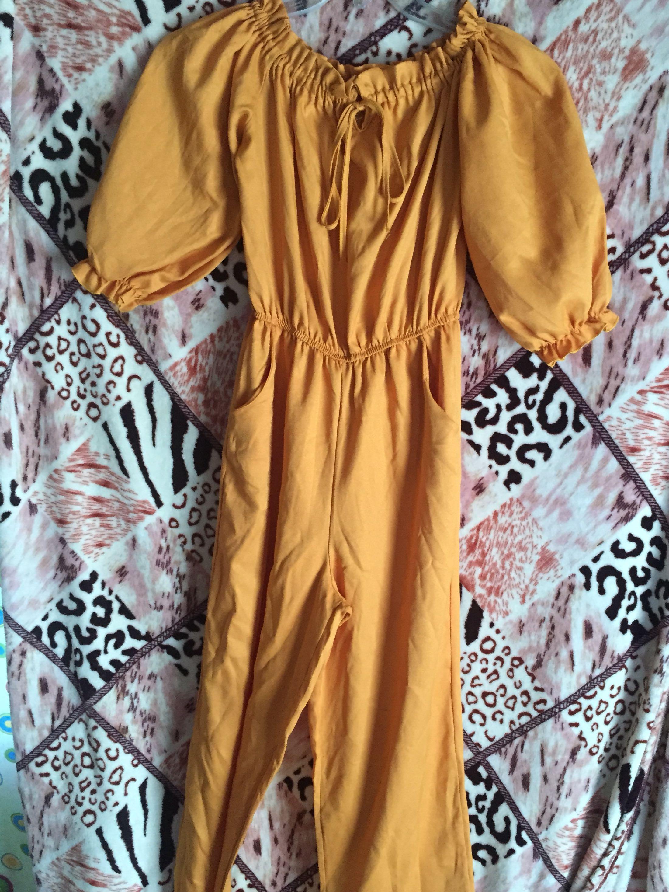 Dohafablar Jumpsuit (Mustard)