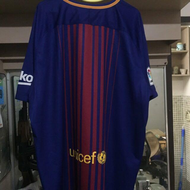 Nike Barcelona home jersey (Category: Activewear) located in Iloilo. Submitted by broadsword26 (Listing ID 216748688, Image 2). Description: Nike barcelona home shirt new and original without tags. Rfs: wrong size.
