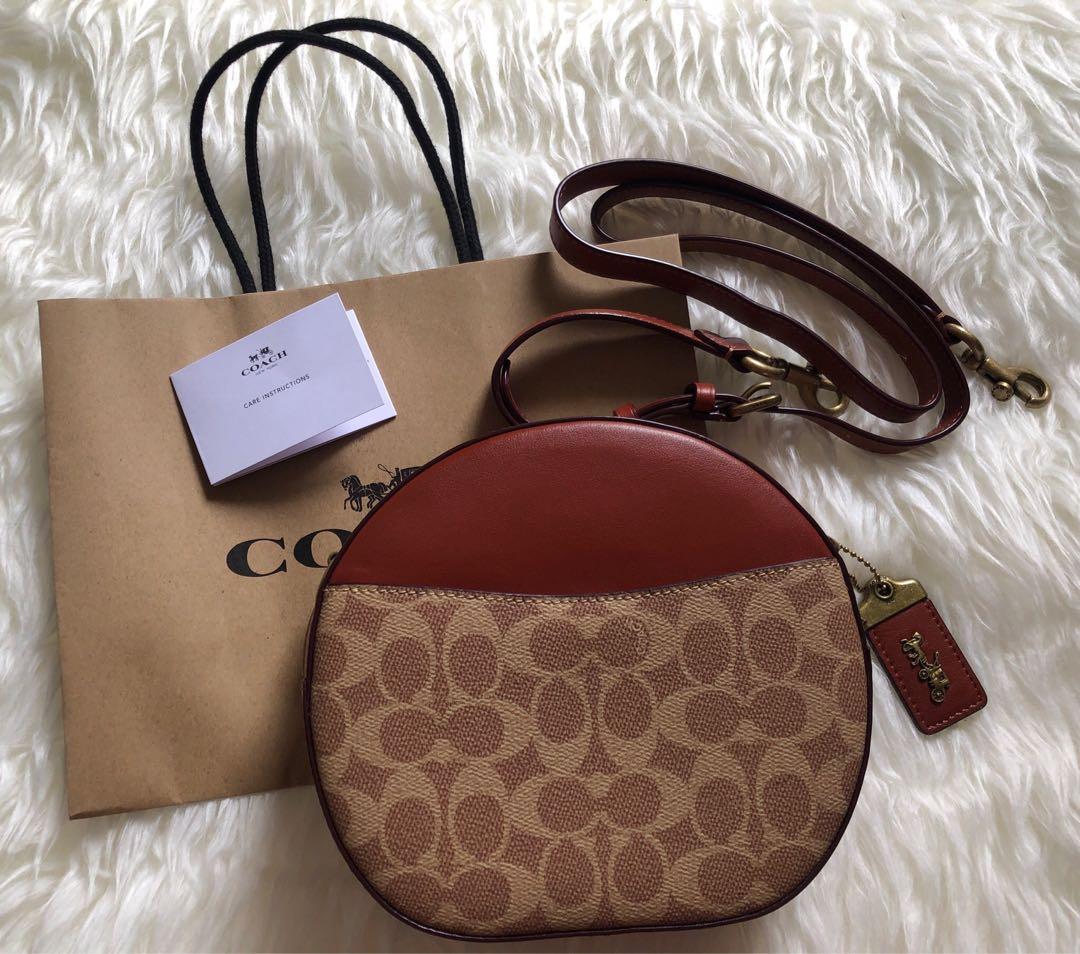 canteen crossbody in signature canvas