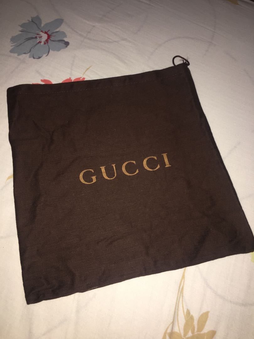 real gucci dust bag