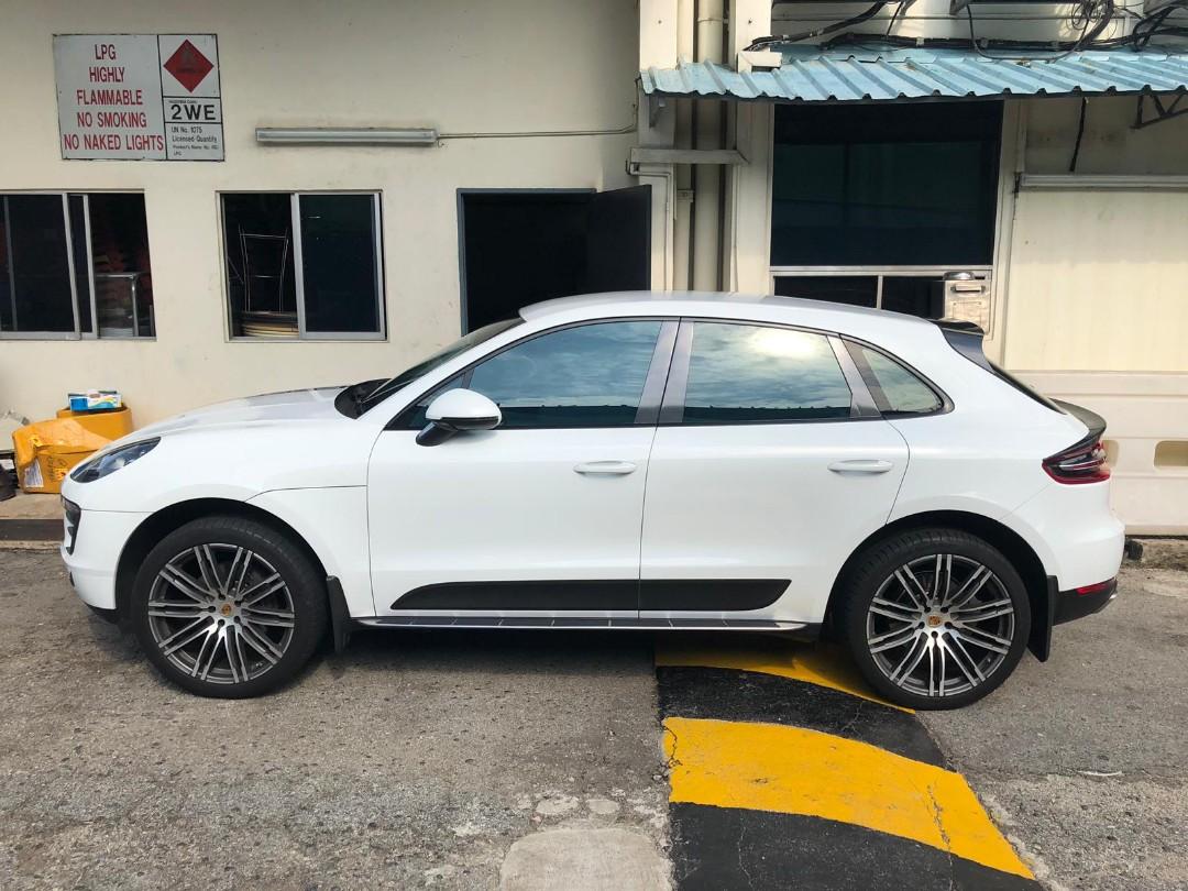 Porsche macan sales side steps