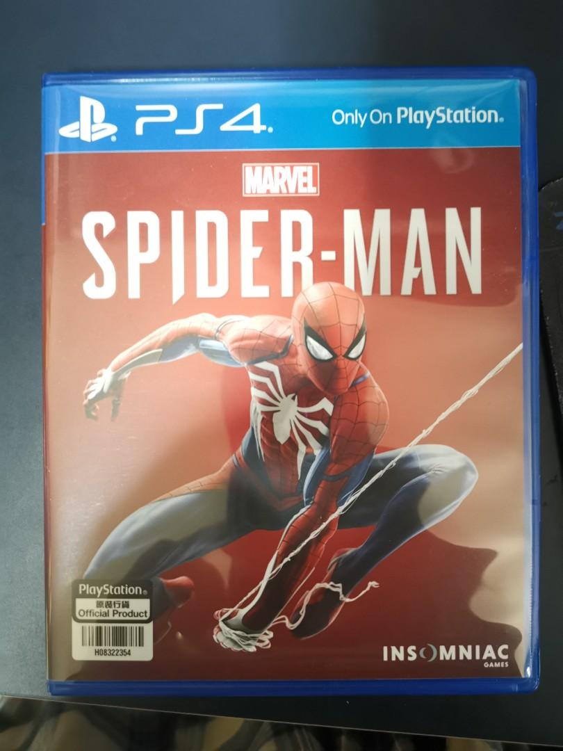 spider man ps4 pre owned