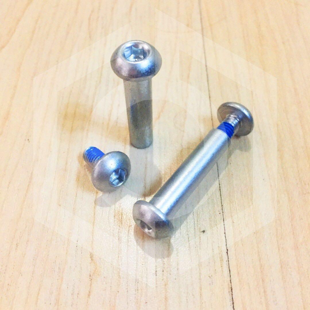 Rear Suspension Bolts and Nuts (1 Pair), Sports Equipment, Bicycles