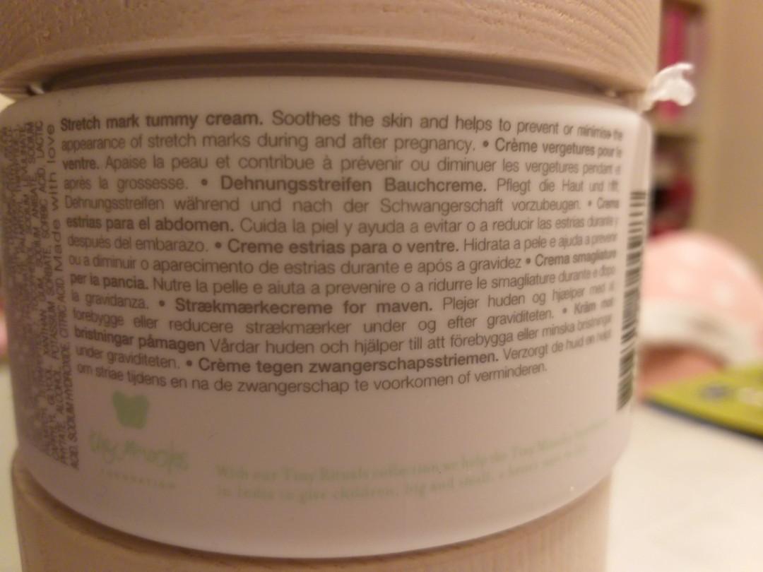 tummy cream rituals