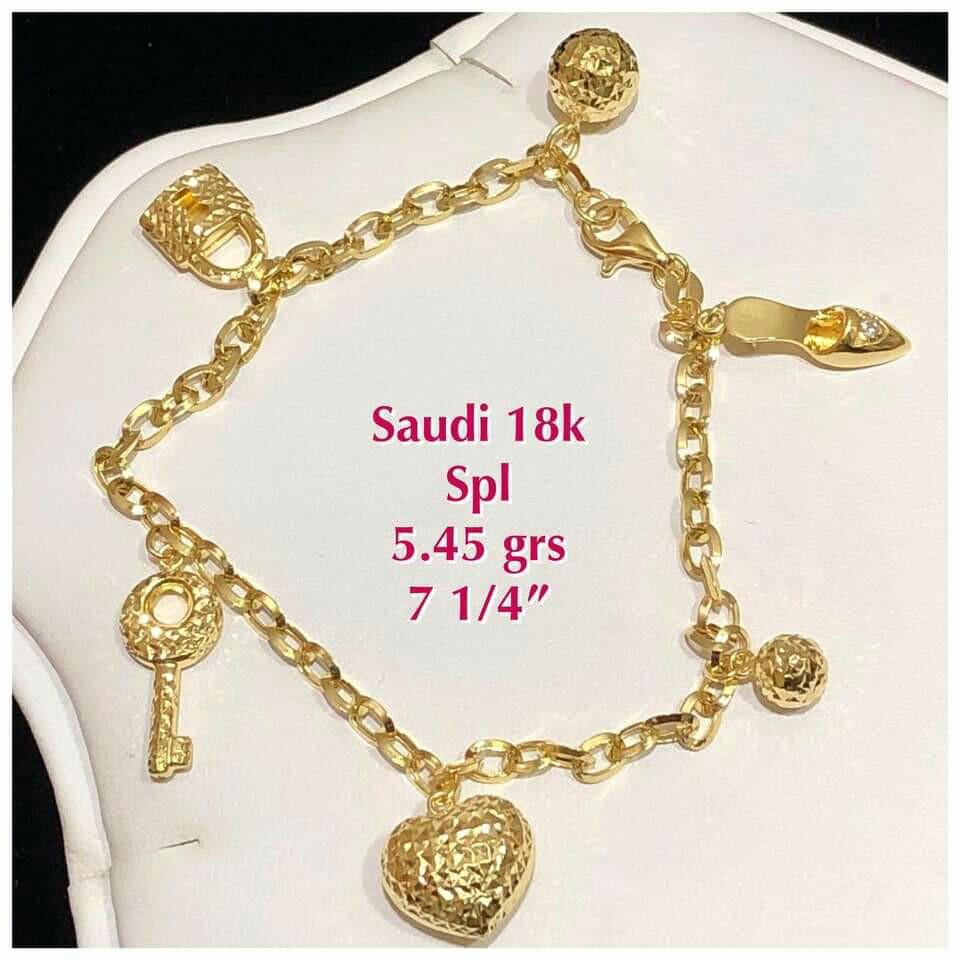 Saudi Gold Code Saudi Gold 18k/21k, Women's Fashion, Jewelry & Organizers, Body Jewelry ...