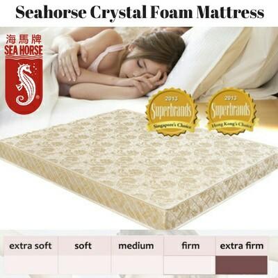 Seahorse 7 Crystal Foam Mattress Furniture Beds Mattresses On