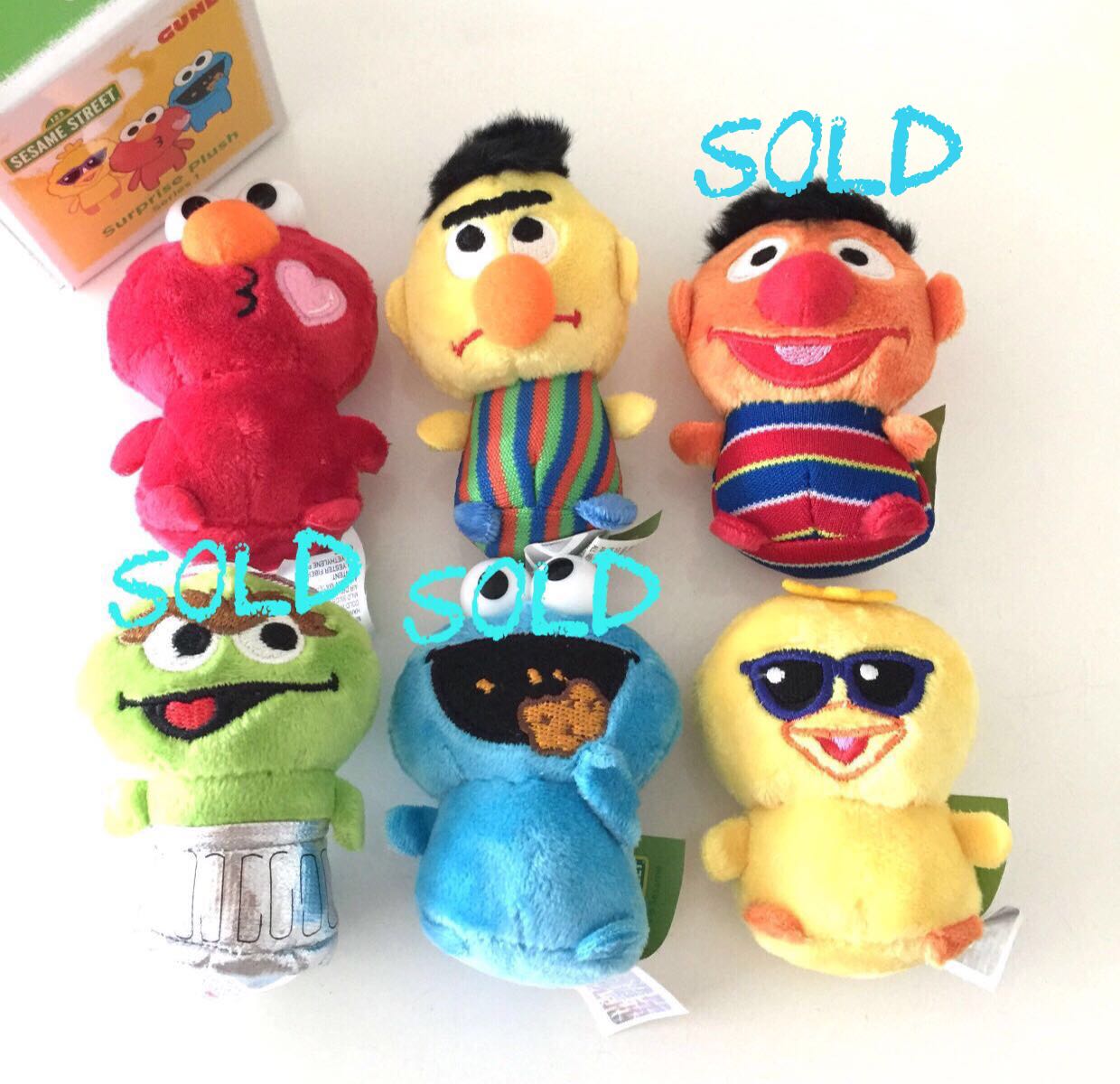 bert and ernie stuffed animals