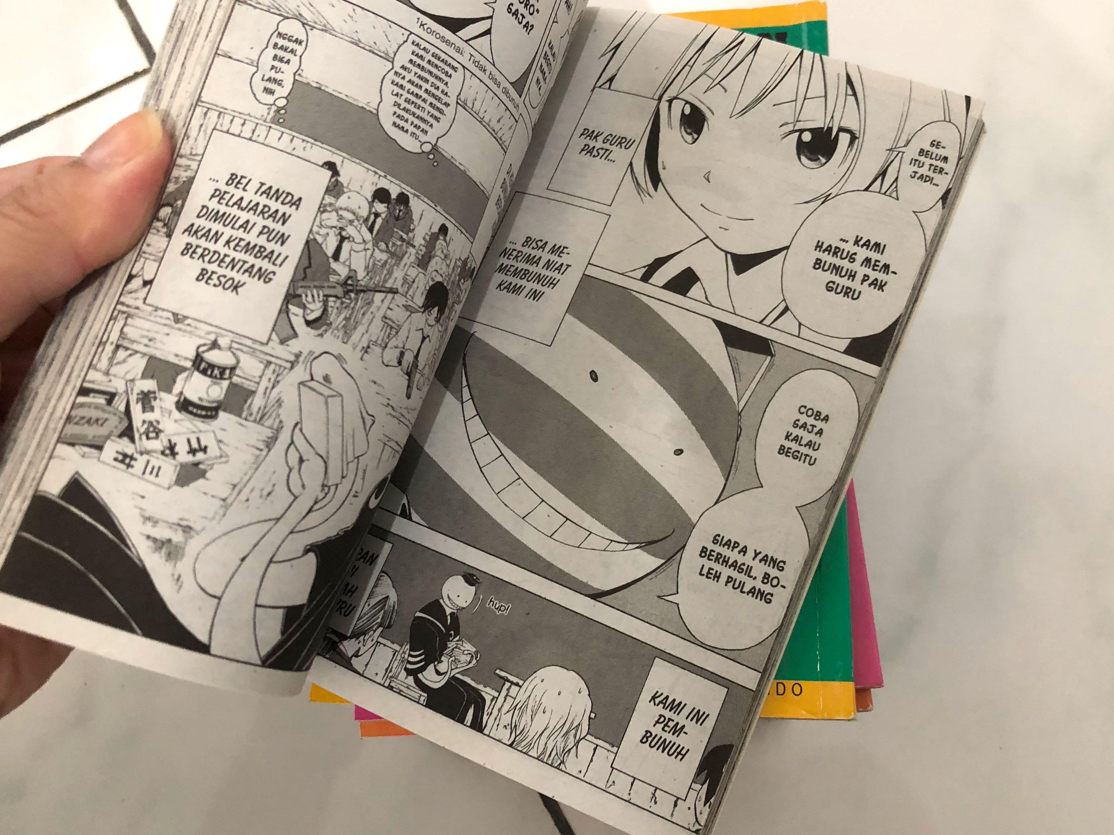 SET ASSASINATION CLASSROOM KOMIK COMIC JEPANG JAPAN NINO ARASHI, Buku