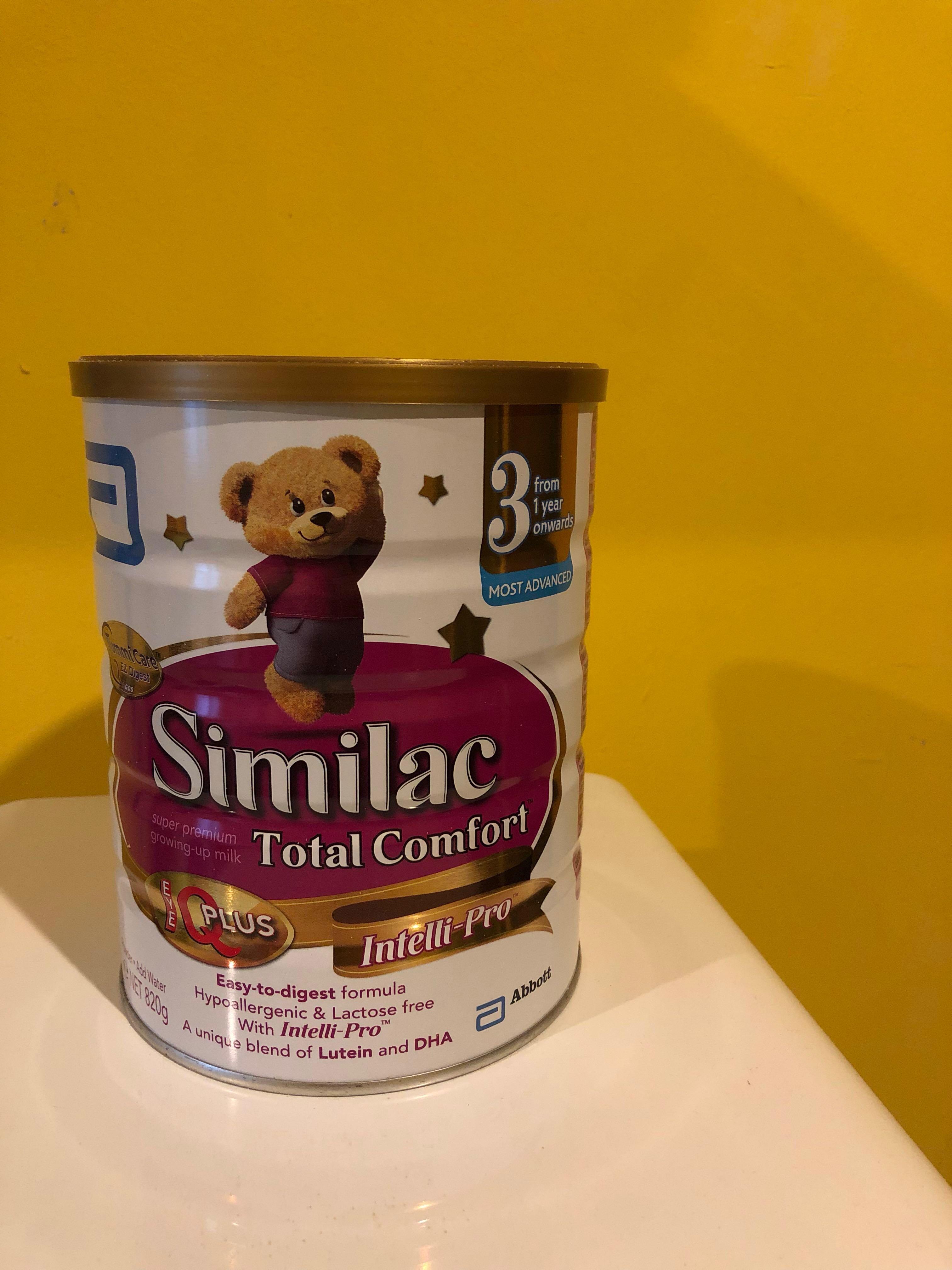 Similac Total Comfort Stage 3 Lactose Free Babies Kids