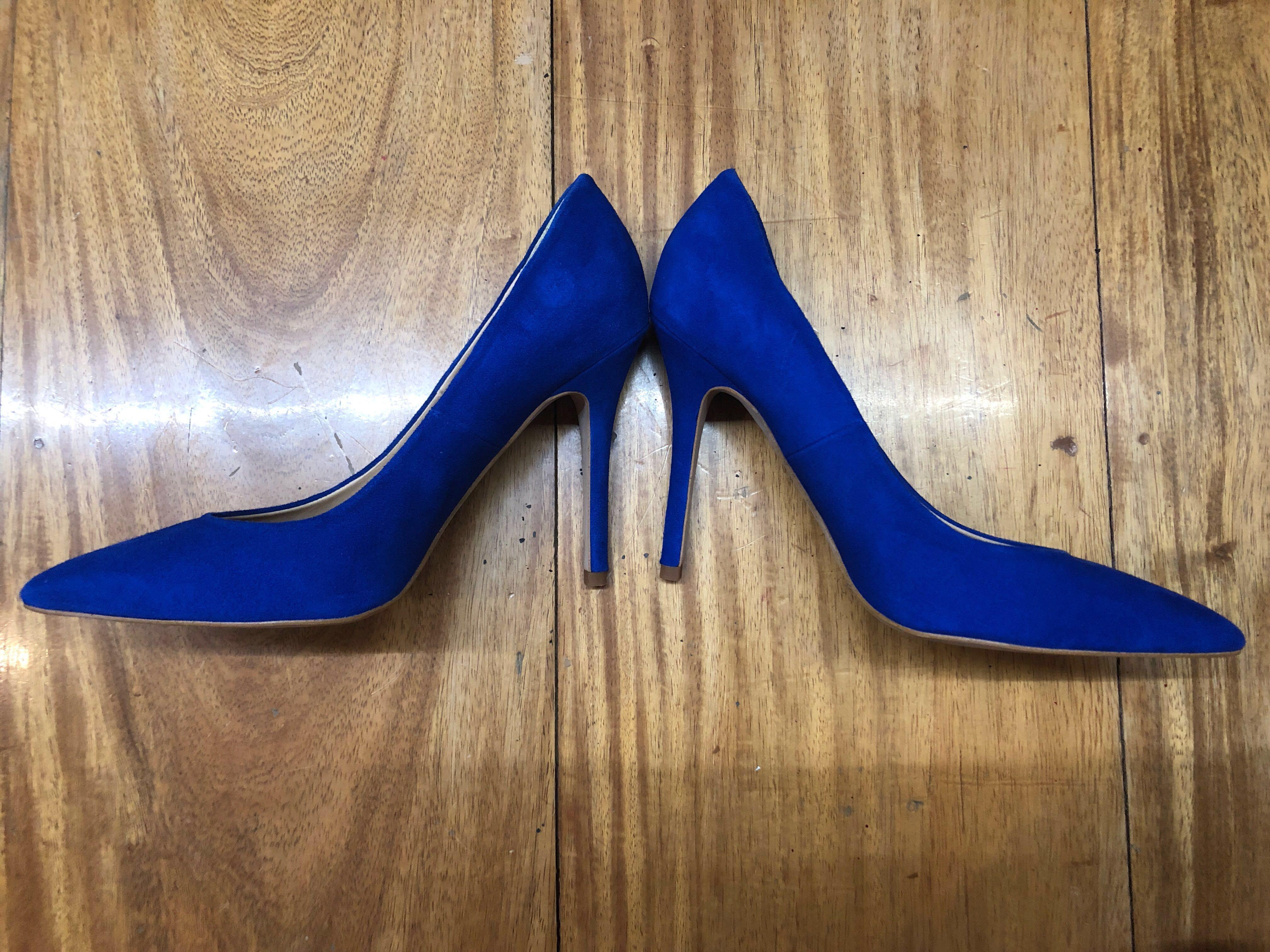 topshop blue shoes
