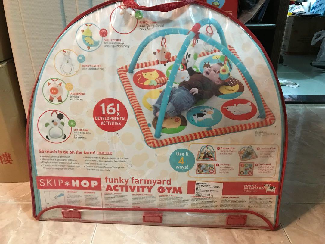 skip hop farm activity gym