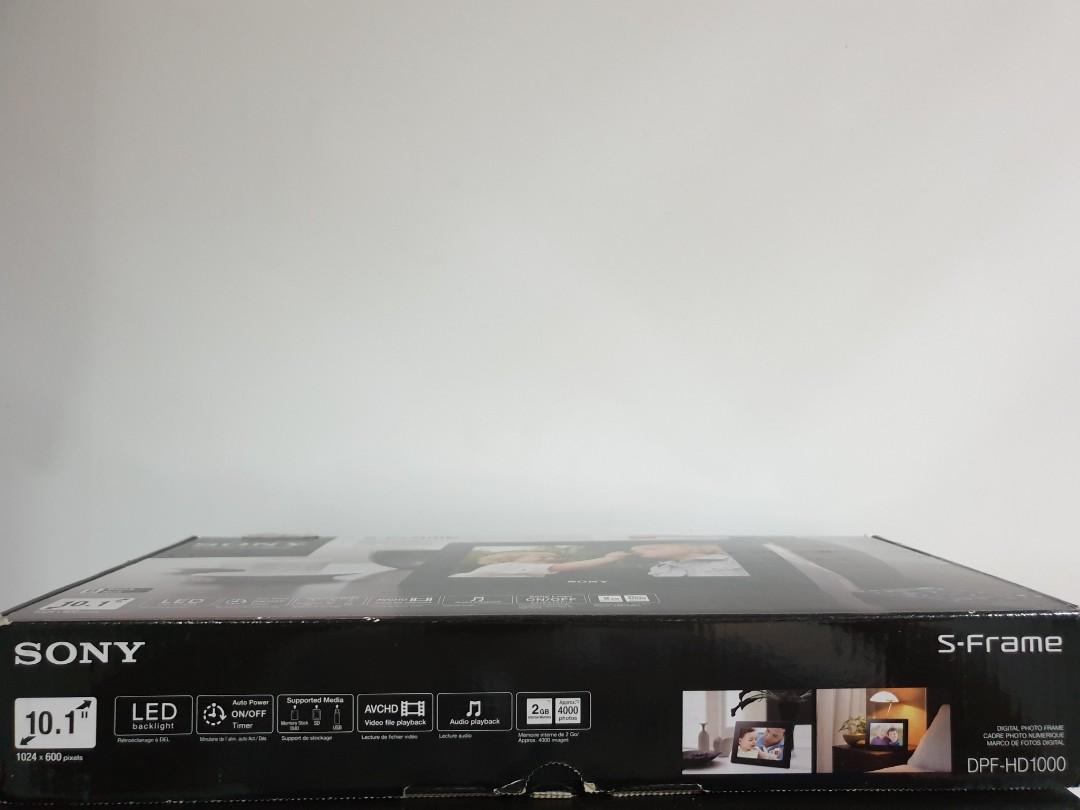 Sony Digital Photo Frame DPFHD 1000, Furniture & Home Living, Home