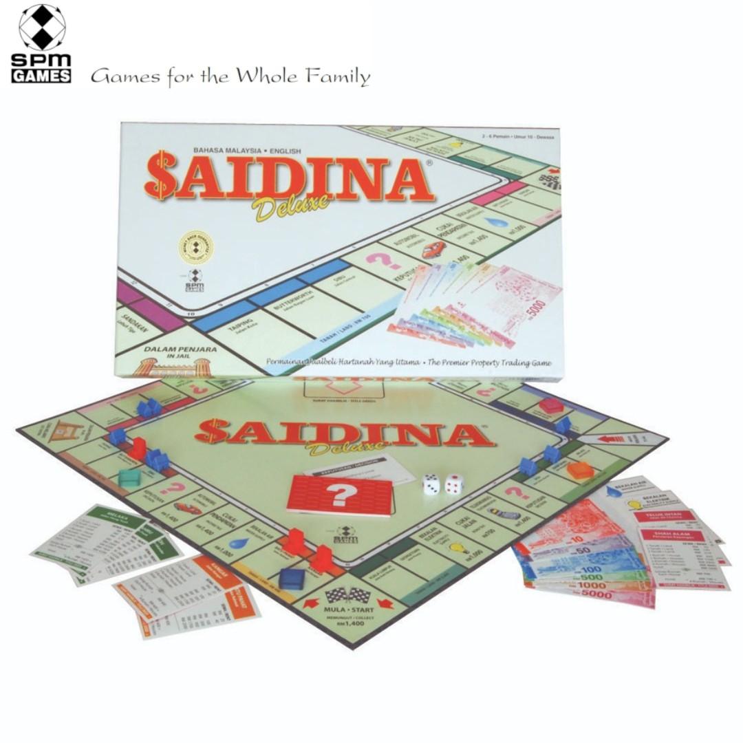 Spm Games Saidina Deluxe Bahasa Malaysia English Edition Toys Games Board Games Cards On Carousell