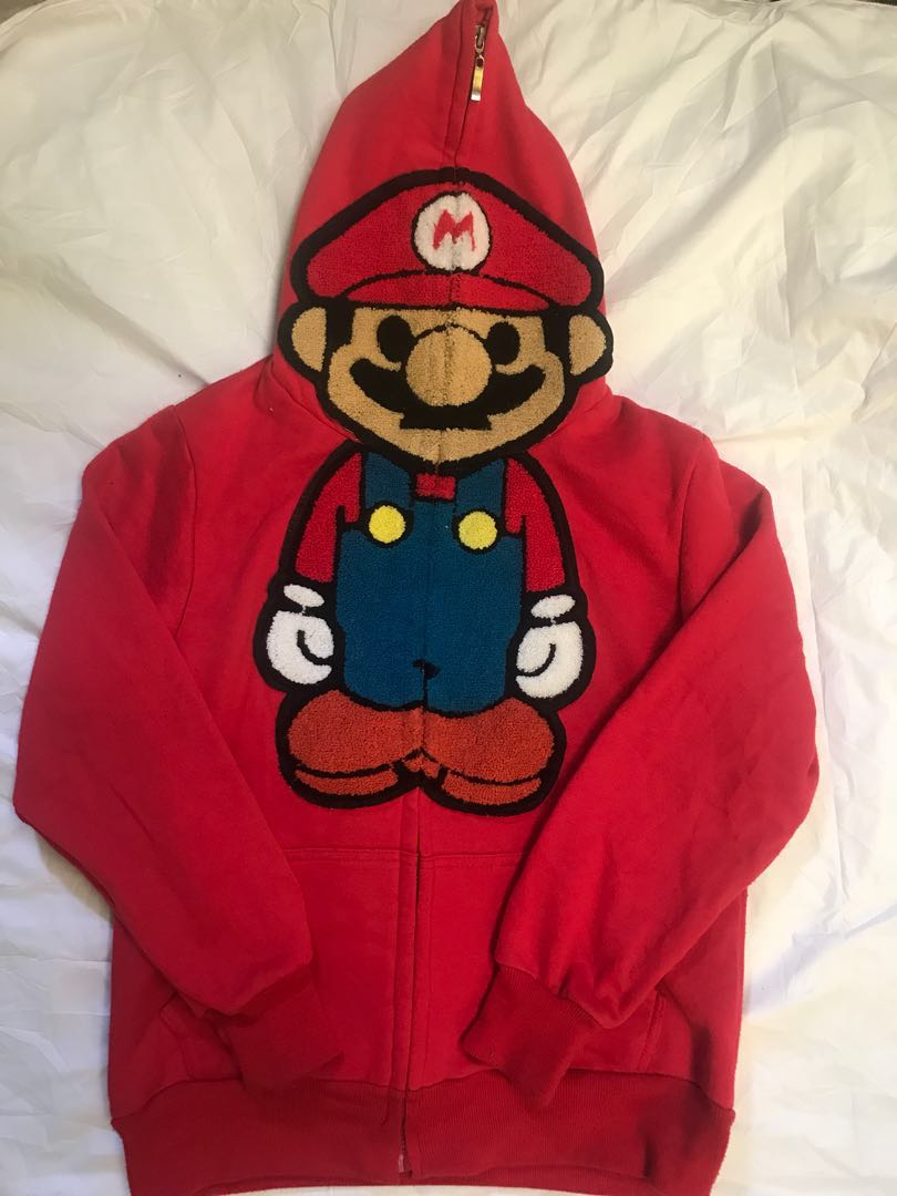 Bape mario clearance hoodie