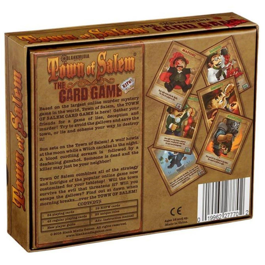 Town of Salem The Card Game NSFW Kickstarter Version, Hobbies & Toys