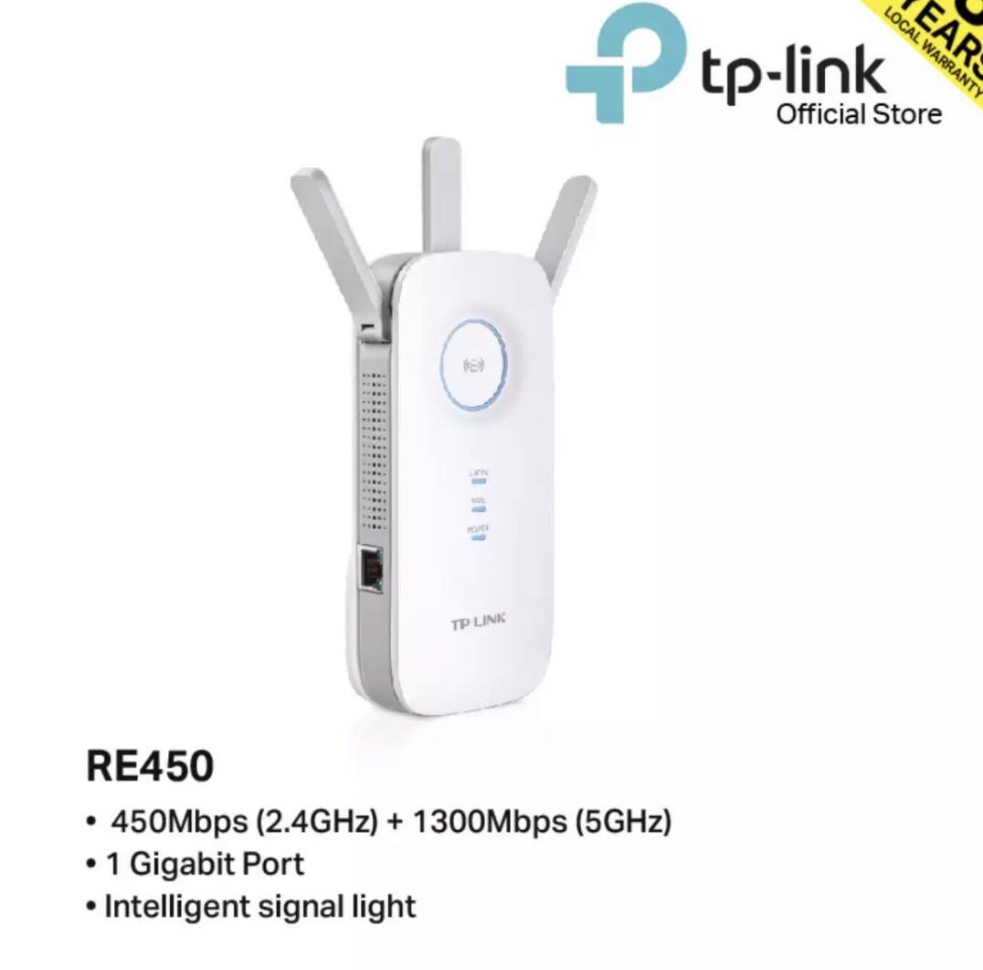 Tp Link Wifi Extender Ac1750 Re450 Electronics Others On Carousell