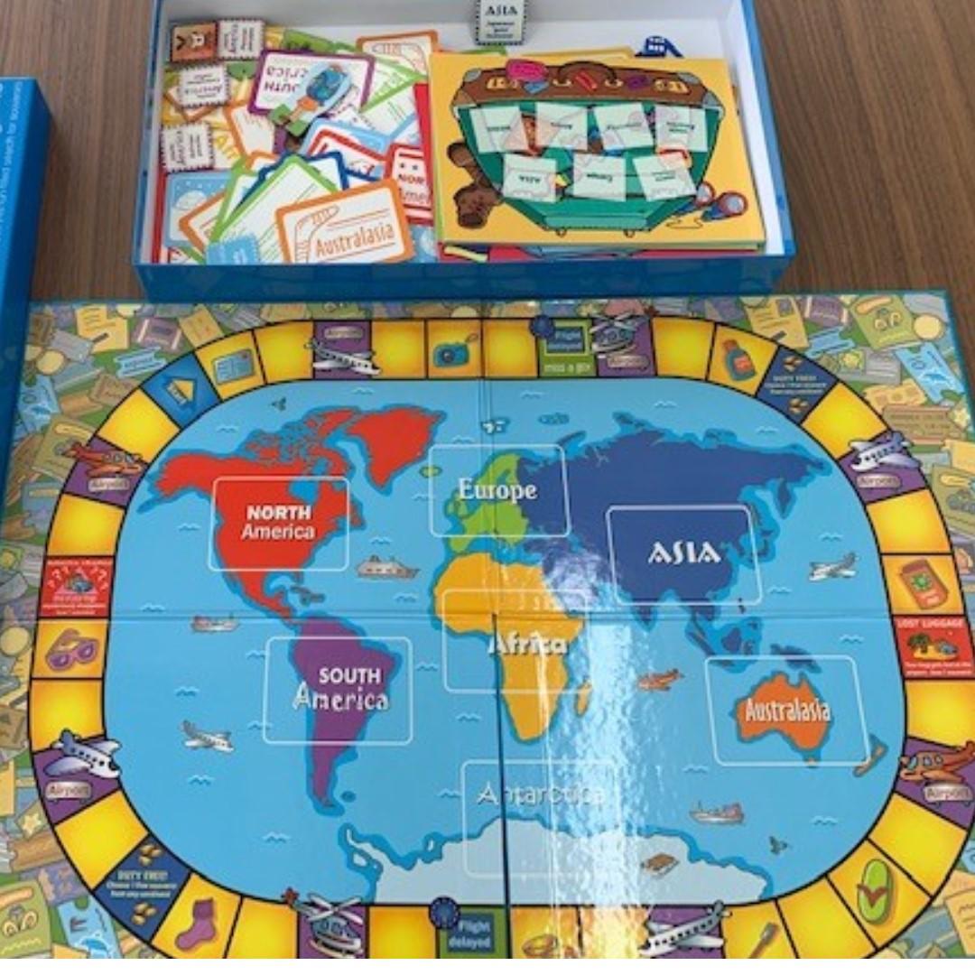 Travel The World Board Game Toys Games Others On Carousell