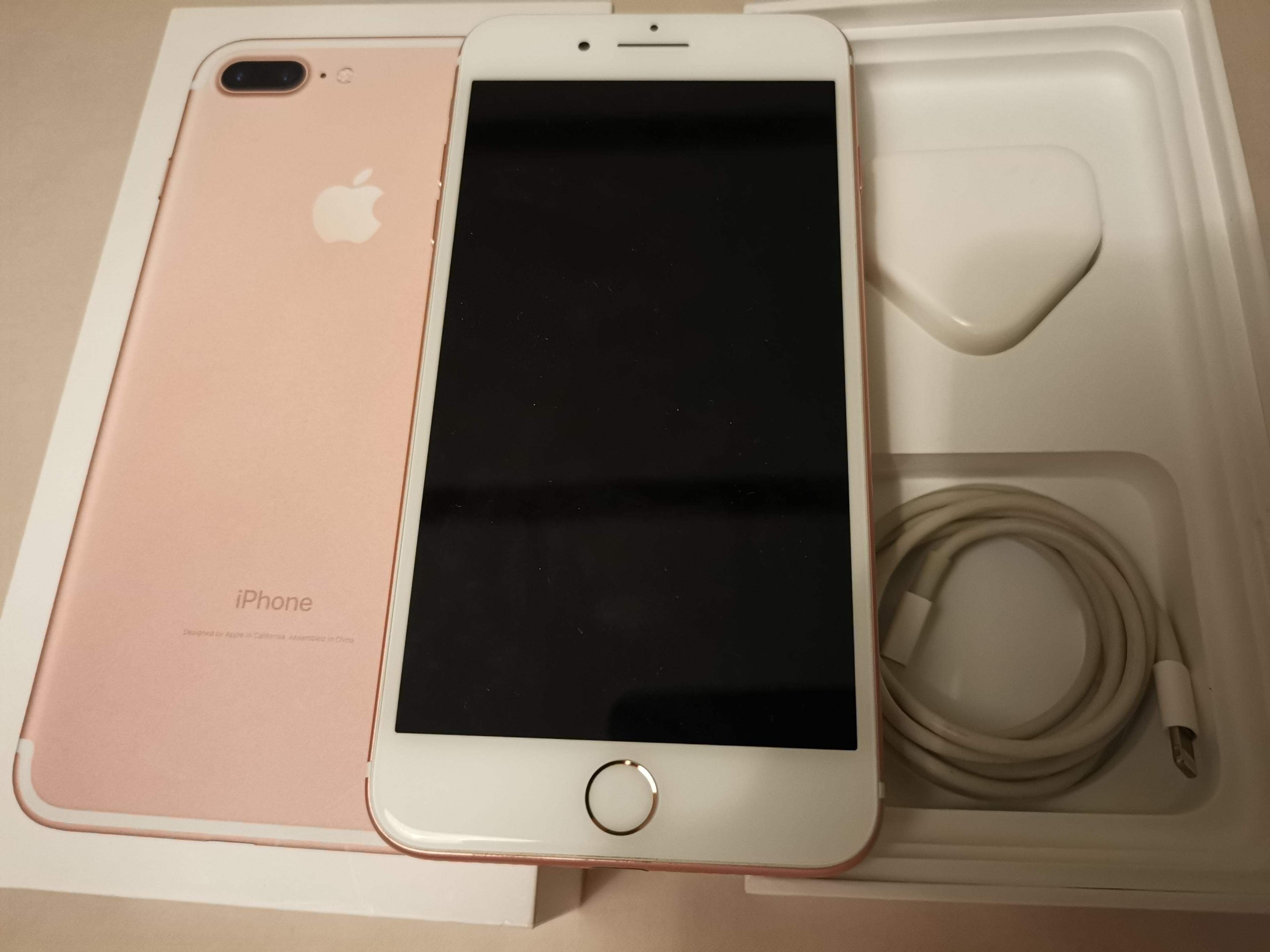 used iphone 7 plus 128gb rose gold
