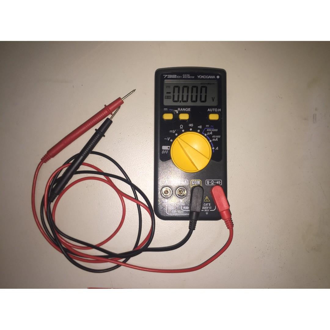 Yokogawa 73201 or Wavetek DM15XL or UNI-T UT33A Handheld Digital ...