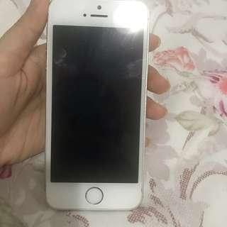 iPhone 5s silver white