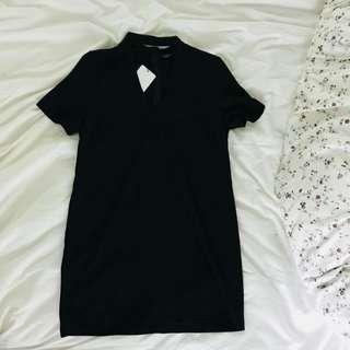 Brand New Zara Black Choker Dress