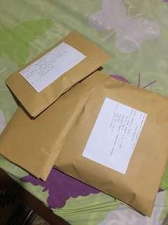 pengiriman hari ini. terimakasih banyak:)