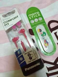 Panasonic Stereo Earphones RP- TCM 115