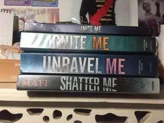 Take all English shatter me series