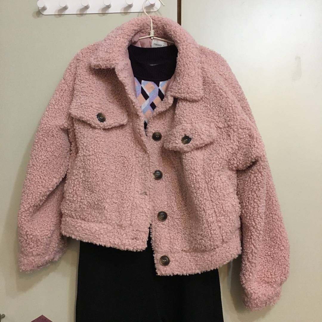 Teddy bear jackets forever 21 new arrivals