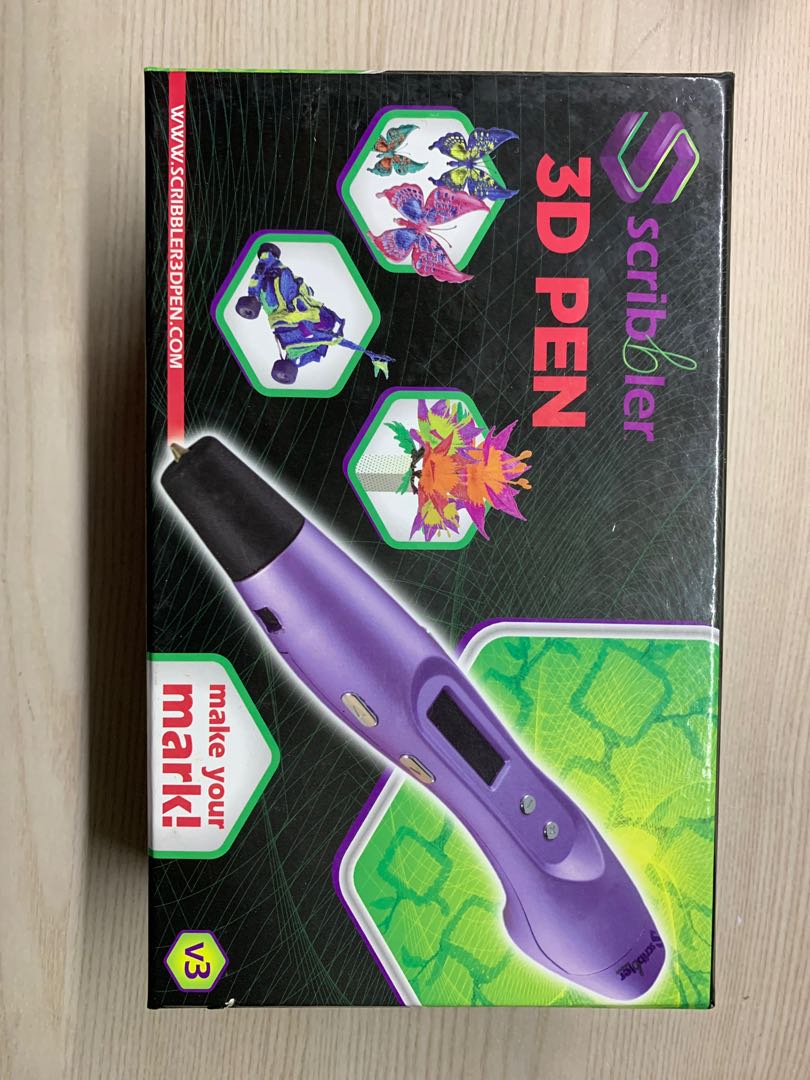 3d Pen Scribbler V3 Electronics Others On Carousell