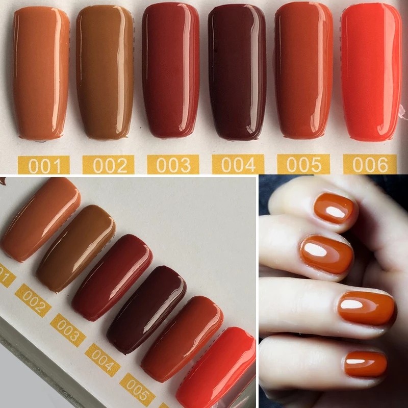 7ml Brown Series Mizhse Gel Nail Polish And Uv Light Gel Polish Lot Color Nail Polish Set Semipermanente Vernis Semi Permanant Led Health Beauty Hand Foot Care On Carousell