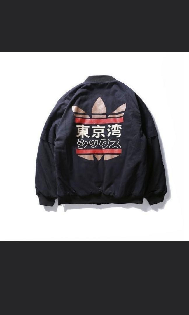 adidas japan bomber jacket, Men's Fashion, Clothes, Outerwear on Carousell