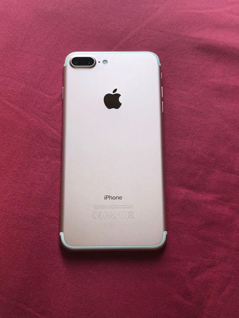 Apple Iphone 7 Plus 128gb Rose Gold Mobile Phones Tablets Iphone Iphone 7 Series On Carousell