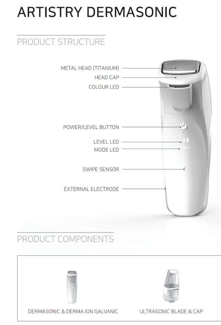 ARTISTRY DERMASONIC, Beauty & Personal Care, Face, Face Care on Carousell