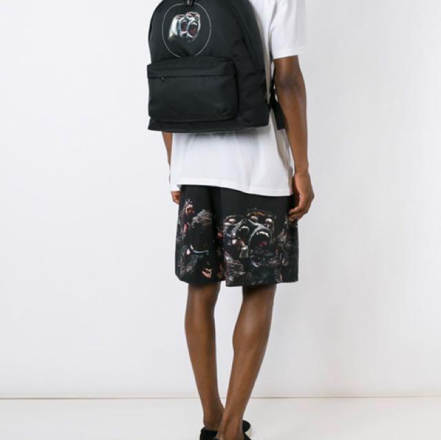 Authentic Givenchy bagpack (Category: Bags & Wallets) located in Kuala Lumpur. Submitted by gluxury (Listing ID 153780849, Image 1). Description: 8/10 Come with stuffing and dust bag and original tag Serious buyer only :) .