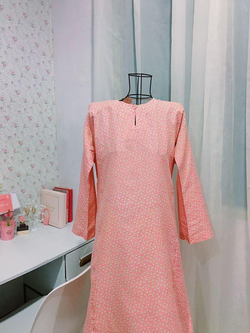 Baju Kurung Riau English Cotton Muslimah Fashion Others On Carousell