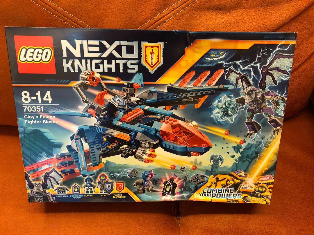 Lego nexo knights clay's falcon fighter blaster 2025