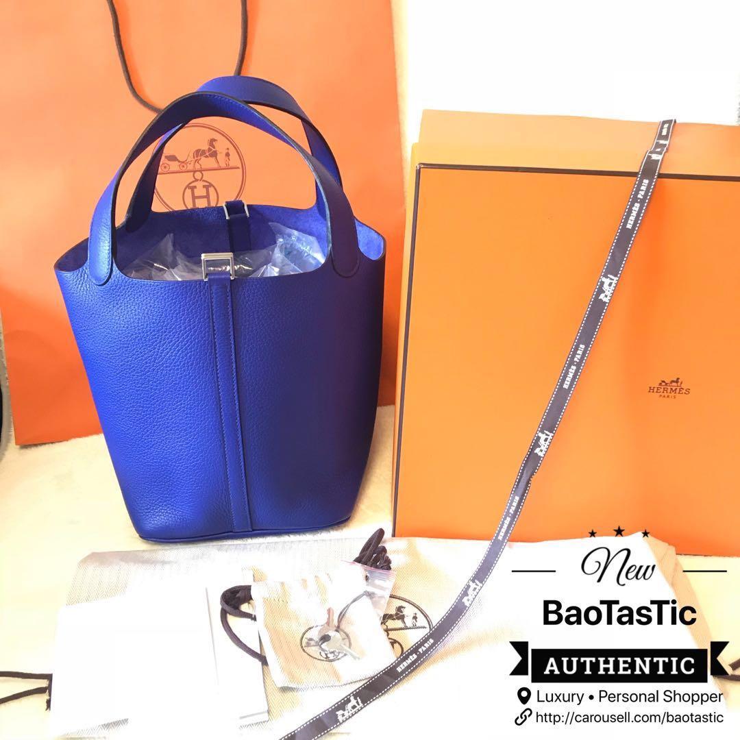 BNIB Hermes Picotin 22 Etoupe, Luxury, Bags & Wallets on Carousell