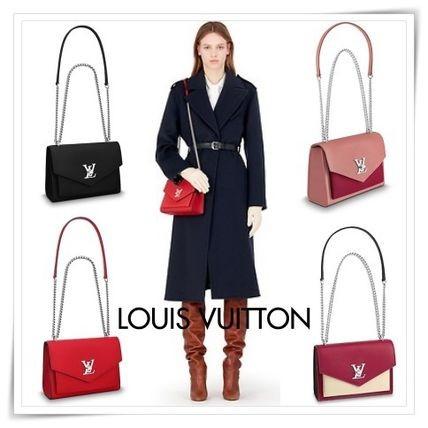 BNIB Louis Vuitton mylockme bb Red Calfskin with SHW