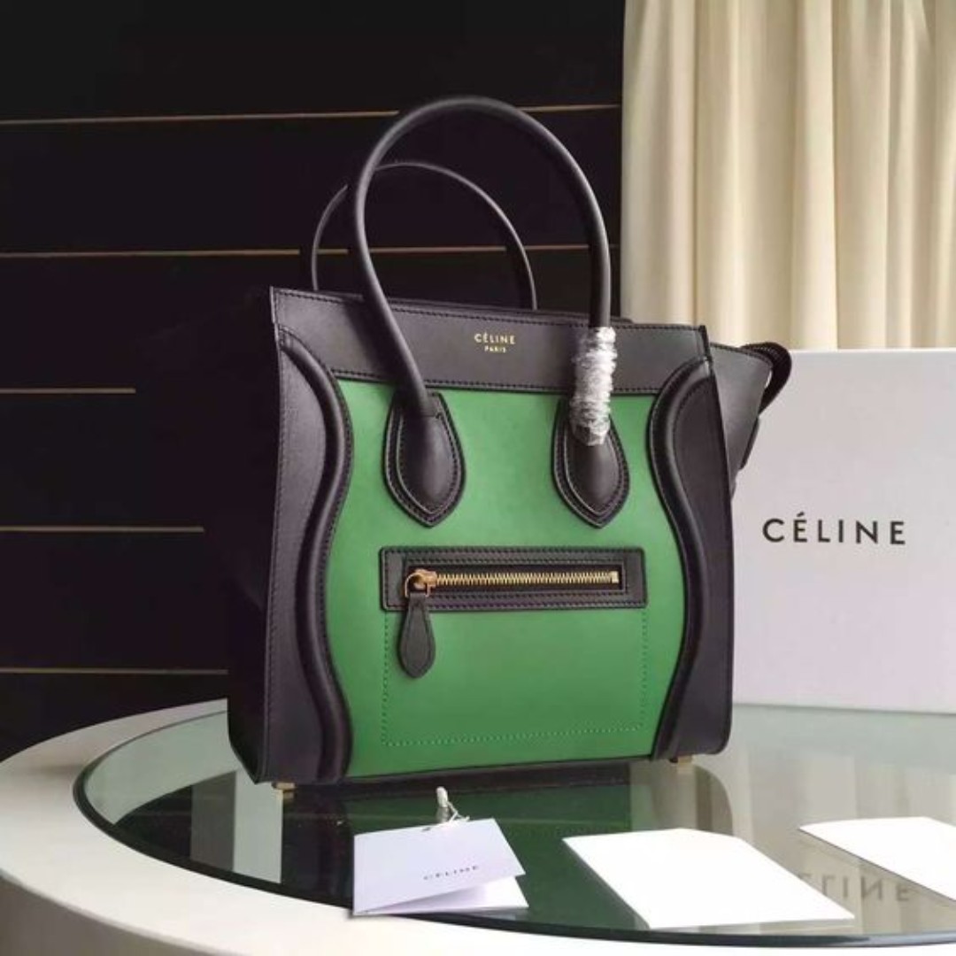 celine two tone bag