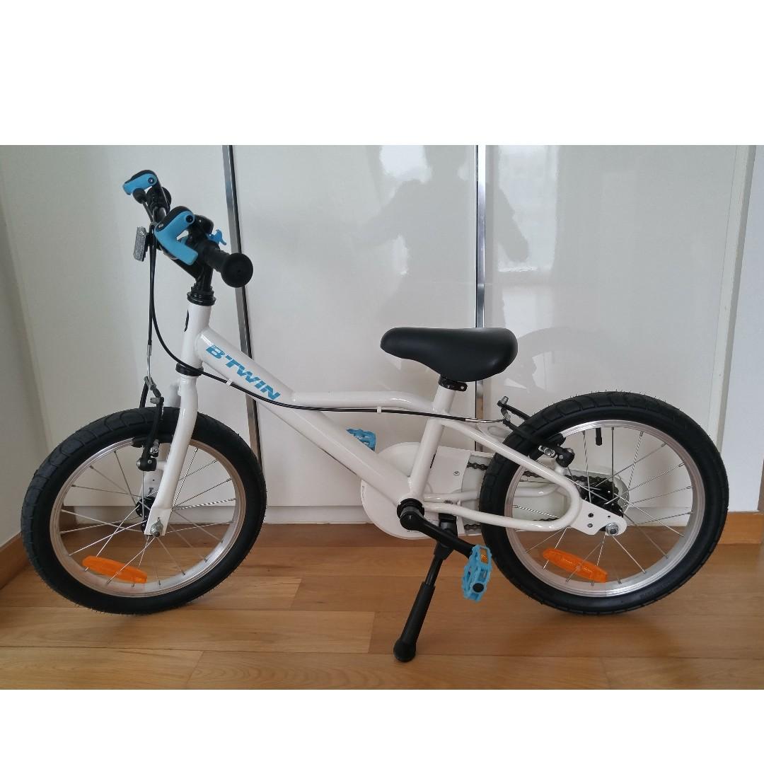 BTwin Child s bike almost new used for 6 weeks sparingly 16