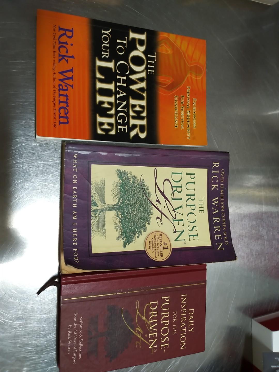 Christian Books by Rick Warren, Hobbies & Toys, Books ...