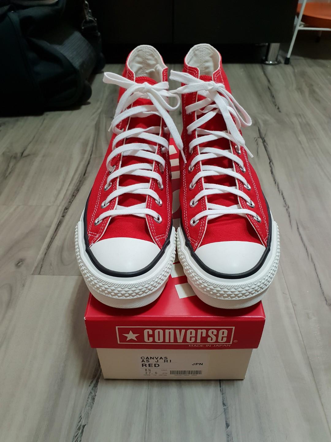 converse japan red