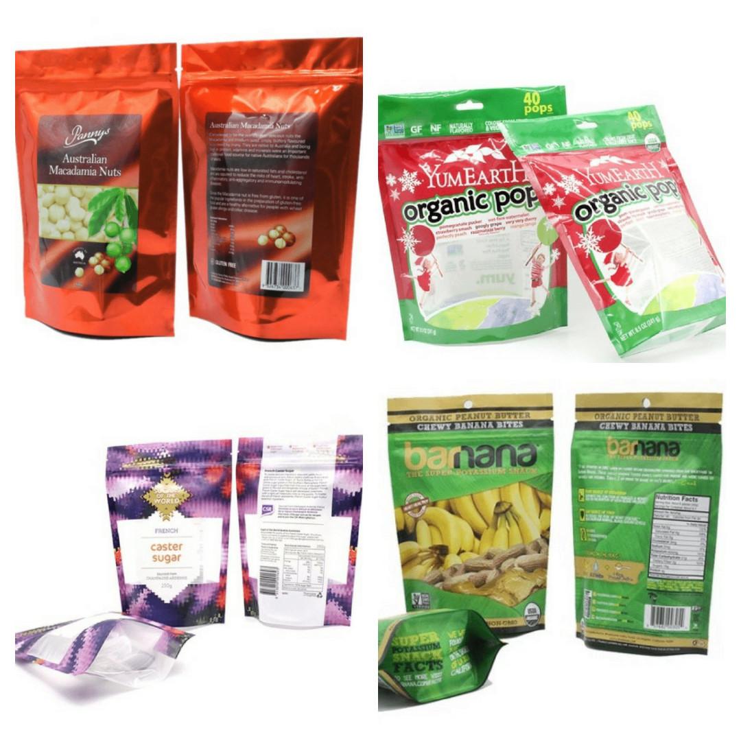 Custom Printed Laminated Aluminium PE Zip Lock Bag Supplier